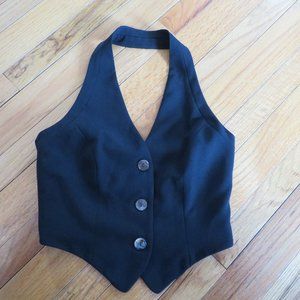 Cignal - Halter Button Up Vest Made in USA Size 10